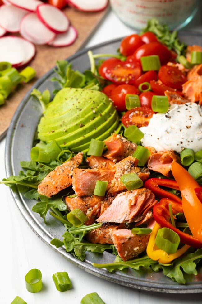 Grilled Salmon Salad Recipe - 68