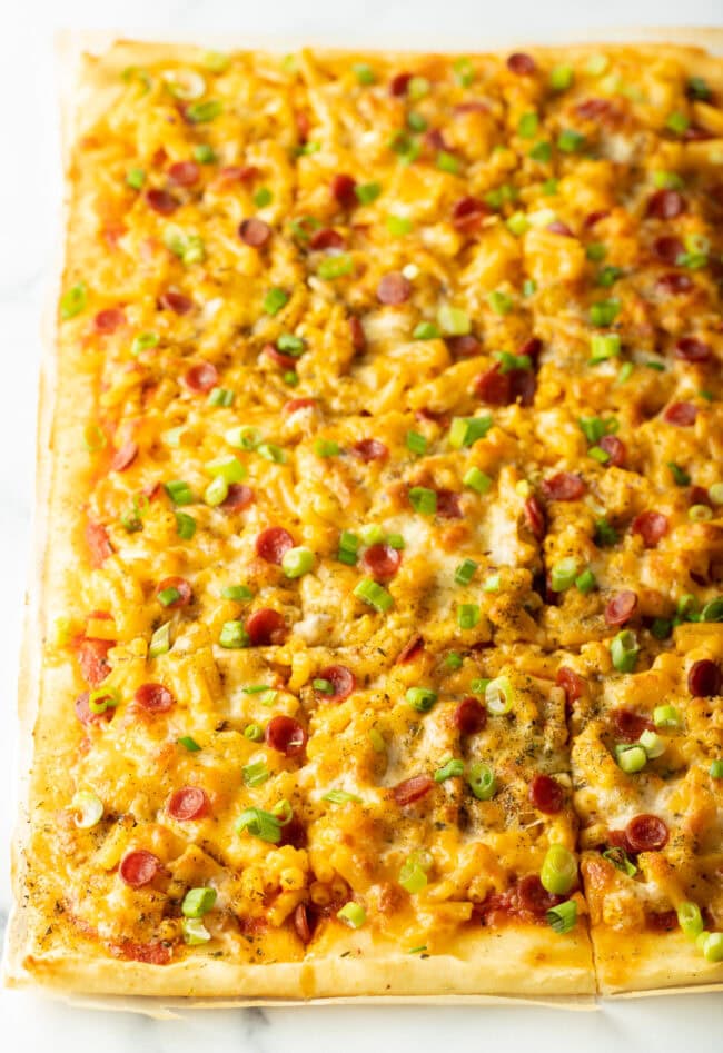 Mac and Cheese Pizza Recipe - 75