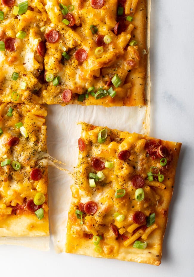 Mac and Cheese Pizza Recipe - 60