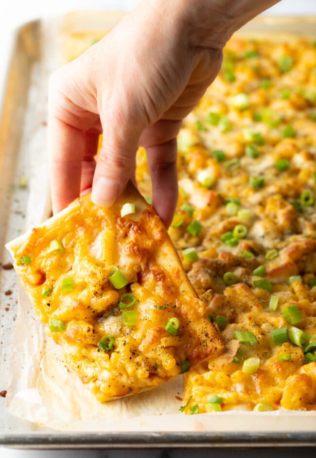 Mac and Cheese Pizza Recipe - 46