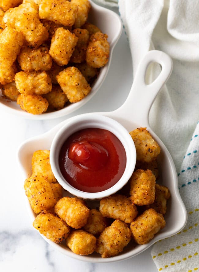 Tater Tots in Air Fryer - 70
