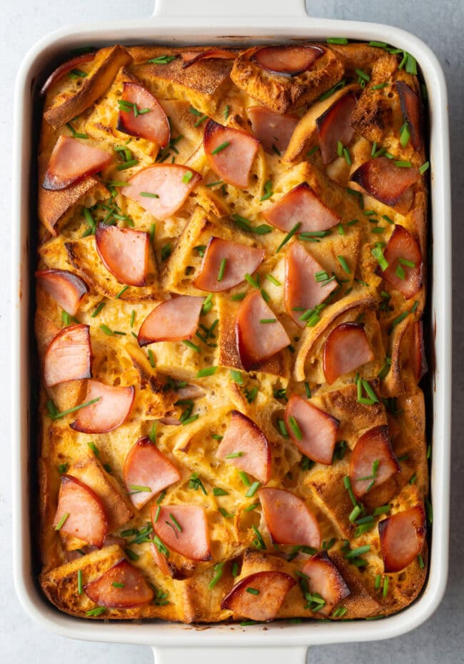 Easy Eggs Benedict Casserole with Blender Hollandaise - 17