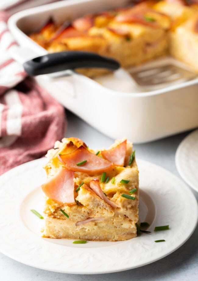 Easy Eggs Benedict Casserole with Blender Hollandaise - 88