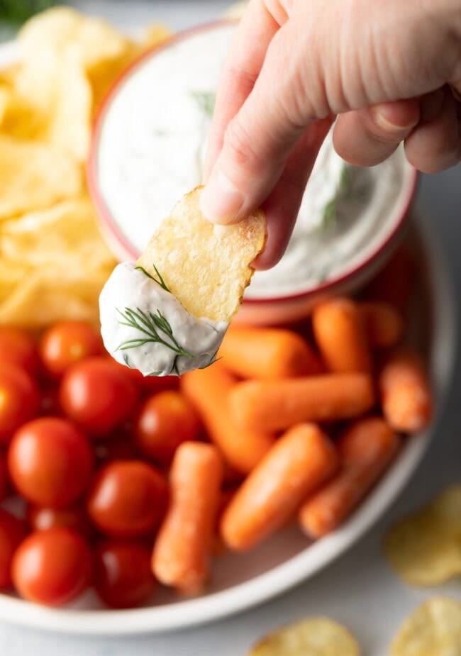 Irresistible Dill Dip Recipe   VIDEO - 56