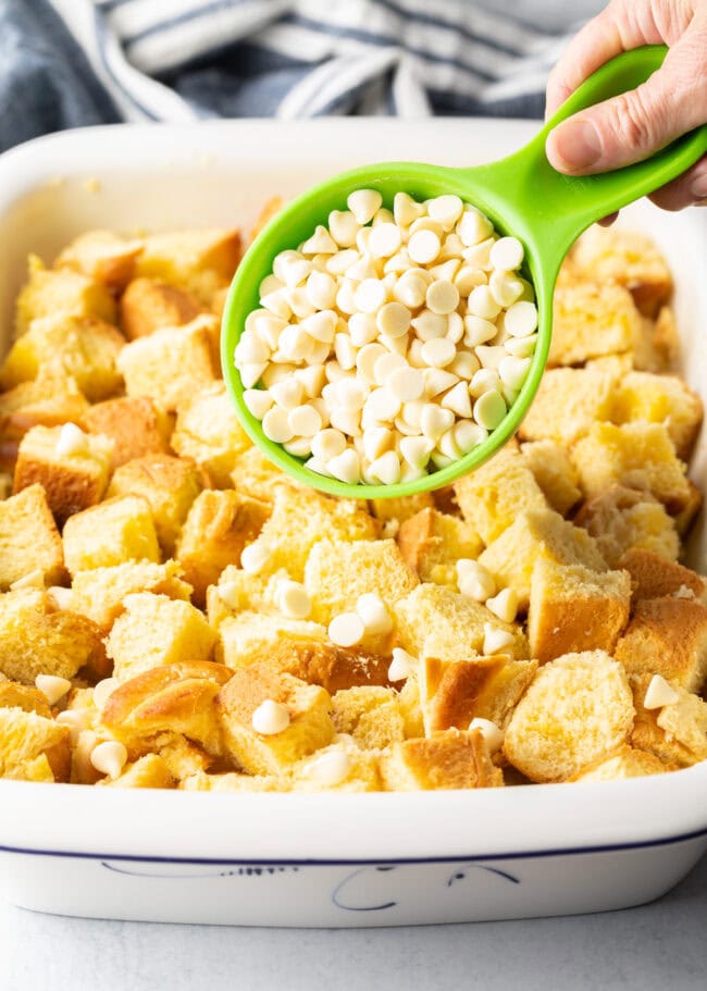 White Chocolate Bread Pudding - 15