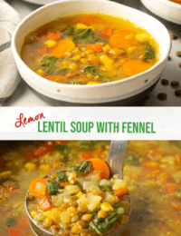 Soup with Kale and Lentils - 55