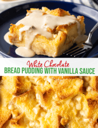 White Chocolate Bread Pudding - 48