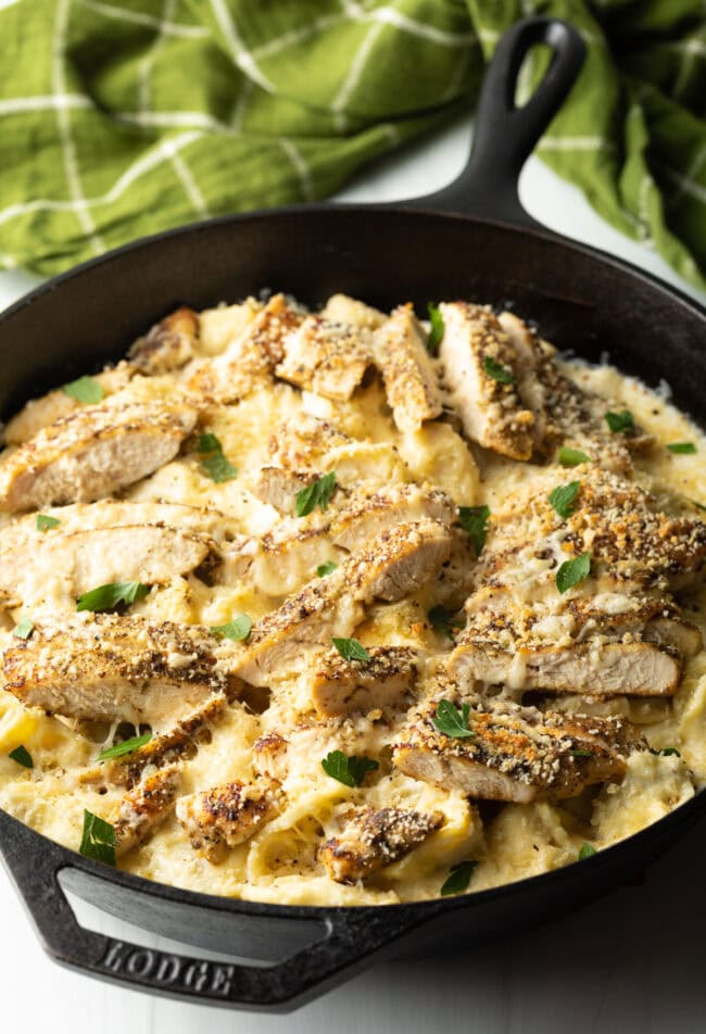 Asiago Tortelloni Alfredo with Grilled Chicken  Olive Garden Recipe  - 39