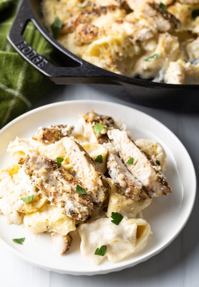 Asiago Tortelloni Alfredo with Grilled Chicken  Olive Garden Recipe  - 47