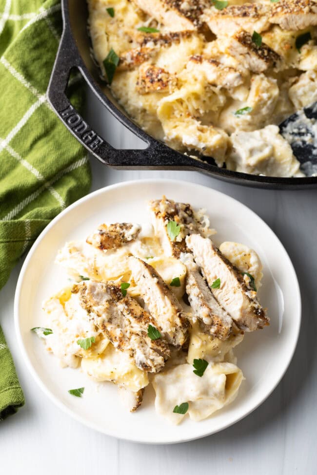 Asiago Tortelloni Alfredo with Grilled Chicken  Olive Garden Recipe  - 63
