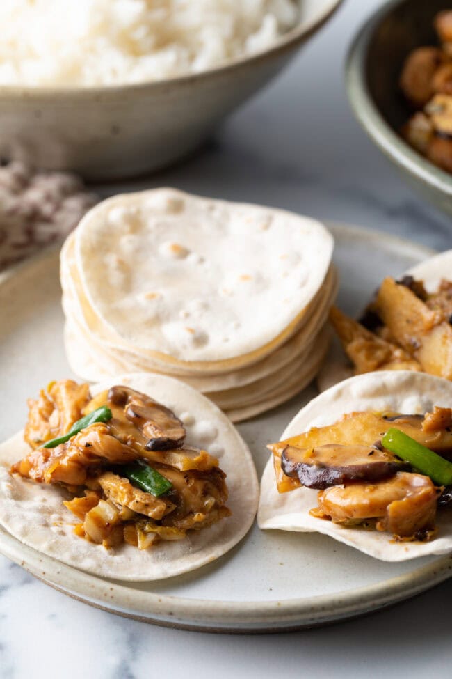 Moo Shu Chicken  or Pork  Recipe   VIDEO - 23