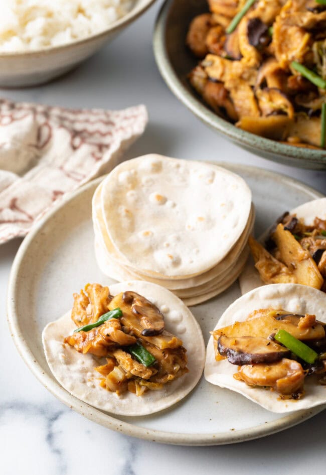 Moo Shu Chicken  or Pork  Recipe   VIDEO - 57