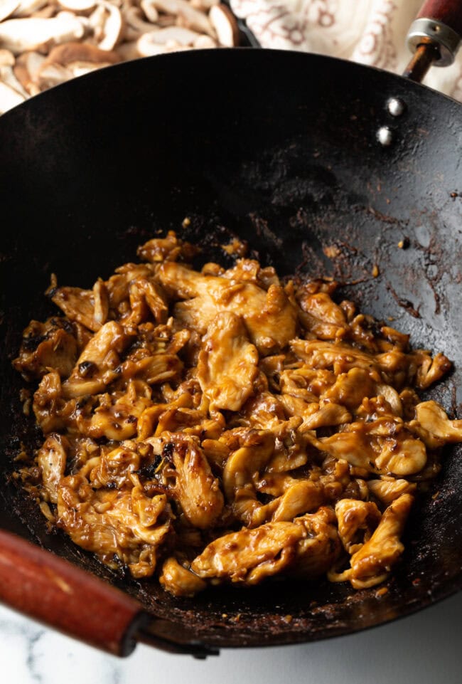 Moo Shu Chicken  or Pork  Recipe   VIDEO - 56