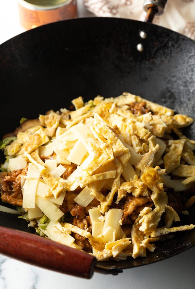 Moo Shu Chicken  or Pork  Recipe   VIDEO - 67
