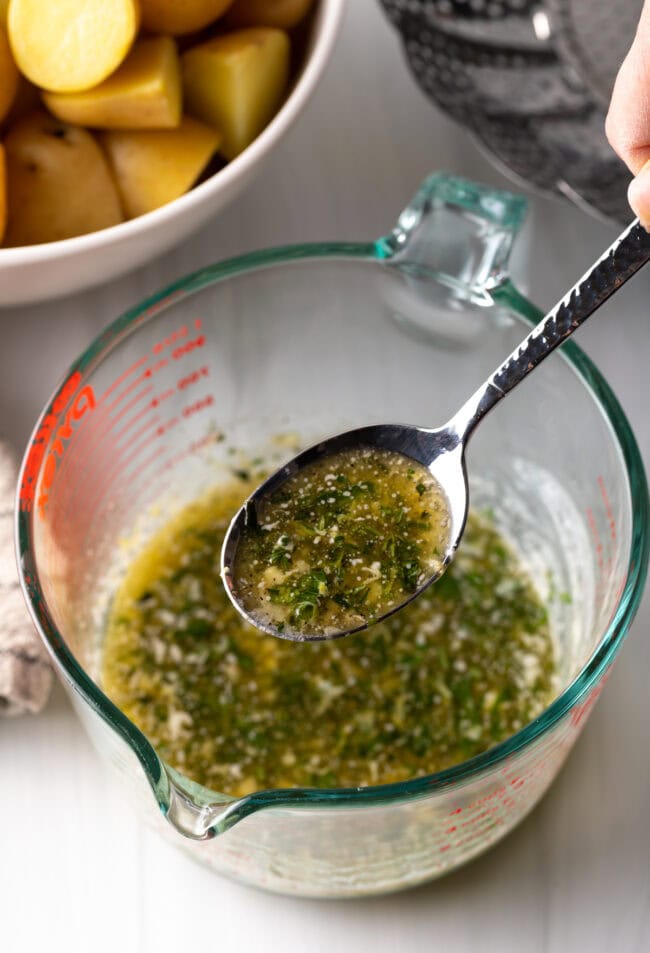Steamed Potatoes with Garlic Herb Butter - 59