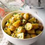 Steamed Potatoes with Garlic Herb Butter - 16