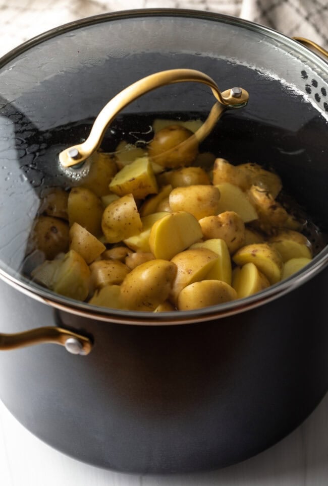 Steamed Potatoes with Garlic Herb Butter - 56