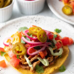 Tostadas de Tinga  Chicken Tostadas  - 34