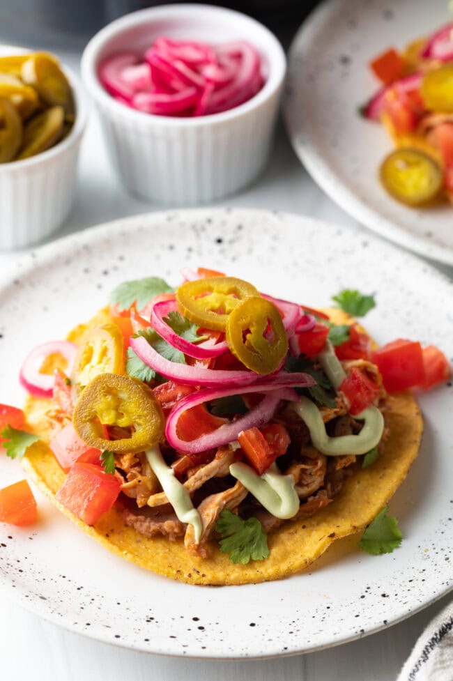 Tostadas de Tinga  Chicken Tostadas  - 44