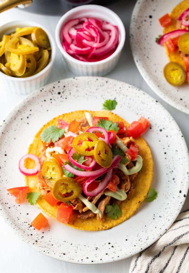 Tostadas de Tinga  Chicken Tostadas  - 60