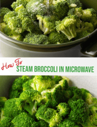 How to Steam Broccoli  in Microwave  - 88