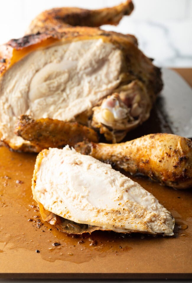Air Fryer Whole Chicken with Herbs Recipe  VIDEO  - 8