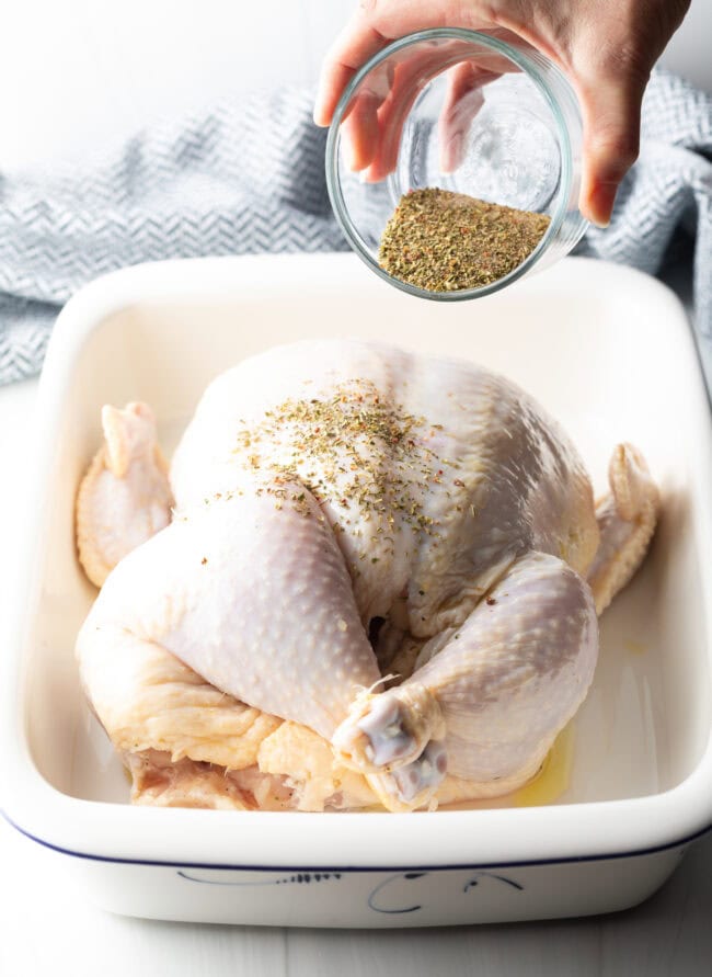 Air Fryer Whole Chicken with Herbs Recipe  VIDEO  - 40
