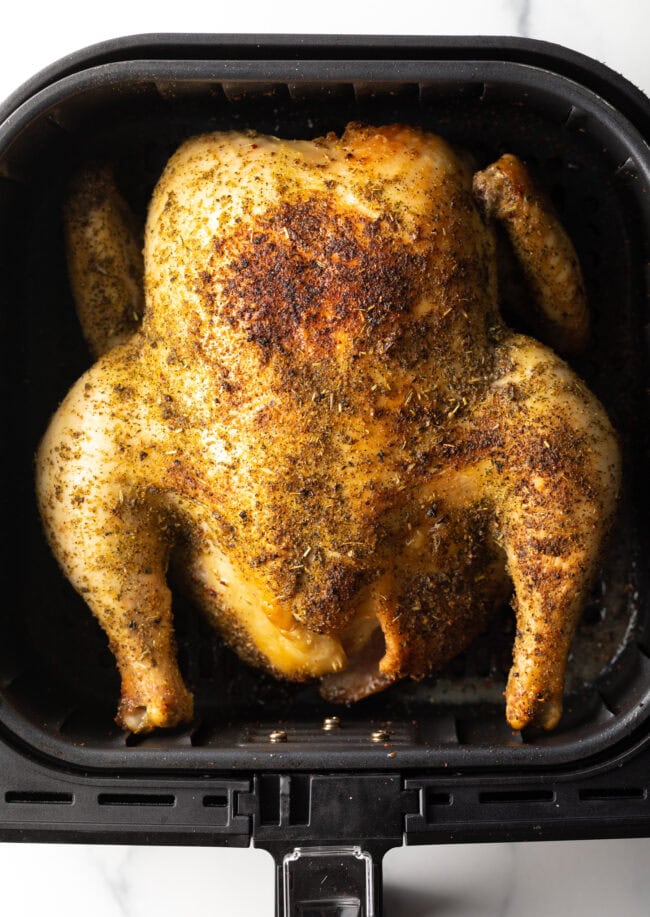 Air Fryer Whole Chicken with Herbs Recipe  VIDEO  - 33