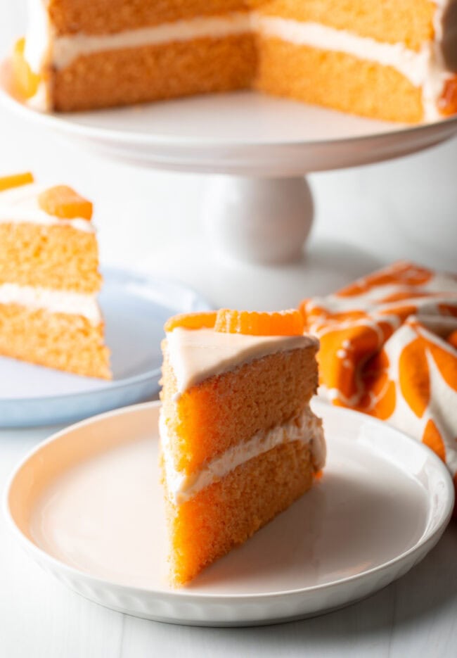 Orange Crush Cake  Orange Cake with Orange Frosting  - 39