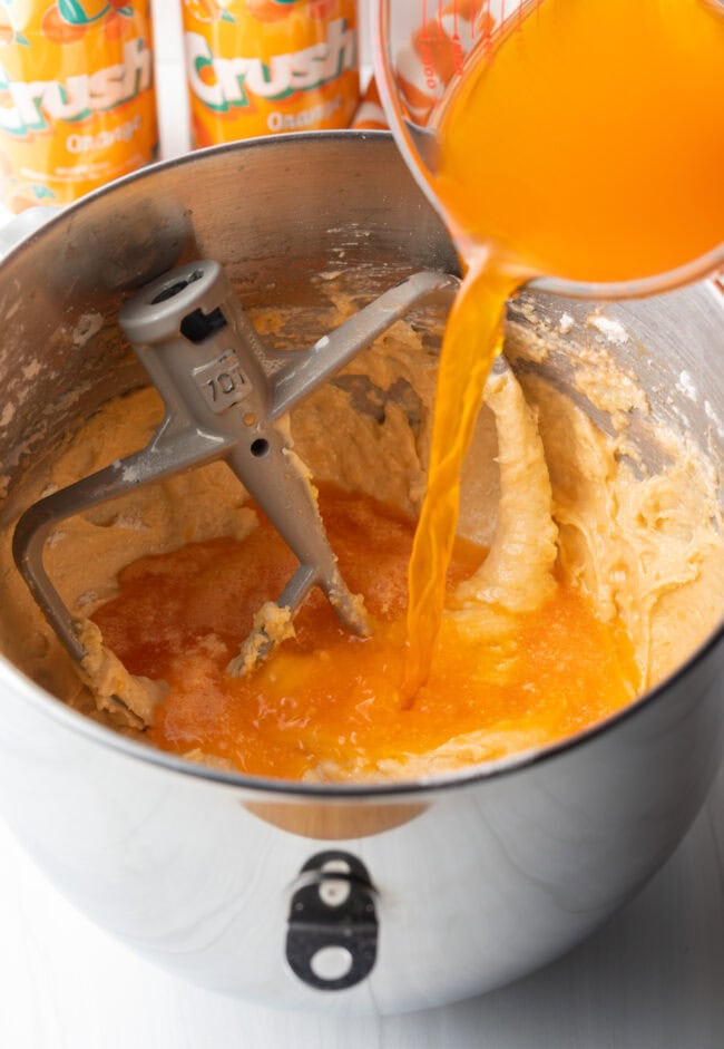 Orange Crush Cake  Orange Cake with Orange Frosting  - 77