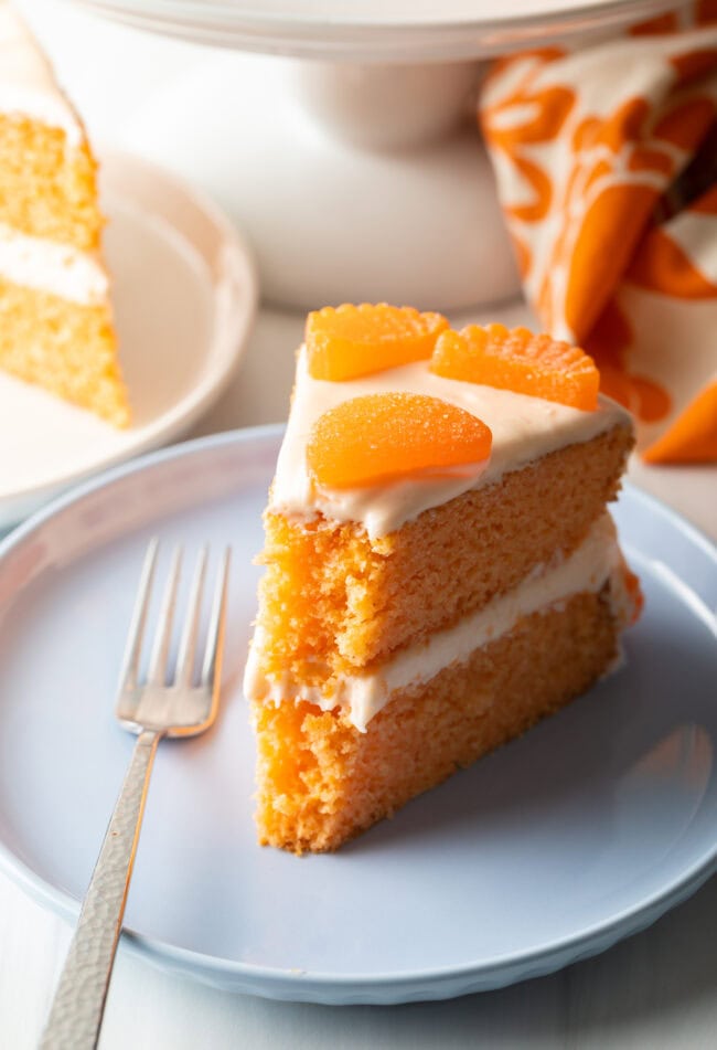 Orange Crush Cake  Orange Cake with Orange Frosting  - 16