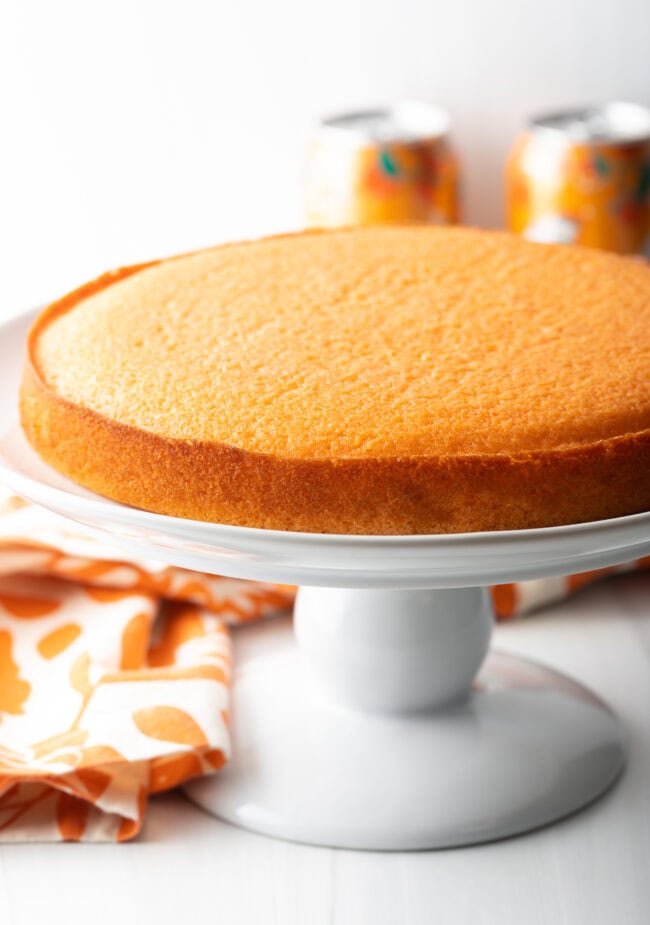Orange Crush Cake  Orange Cake with Orange Frosting  - 79