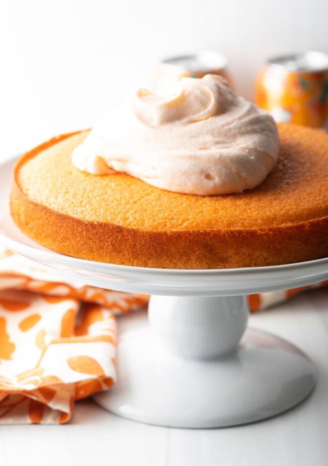 Orange Crush Cake  Orange Cake with Orange Frosting  - 2