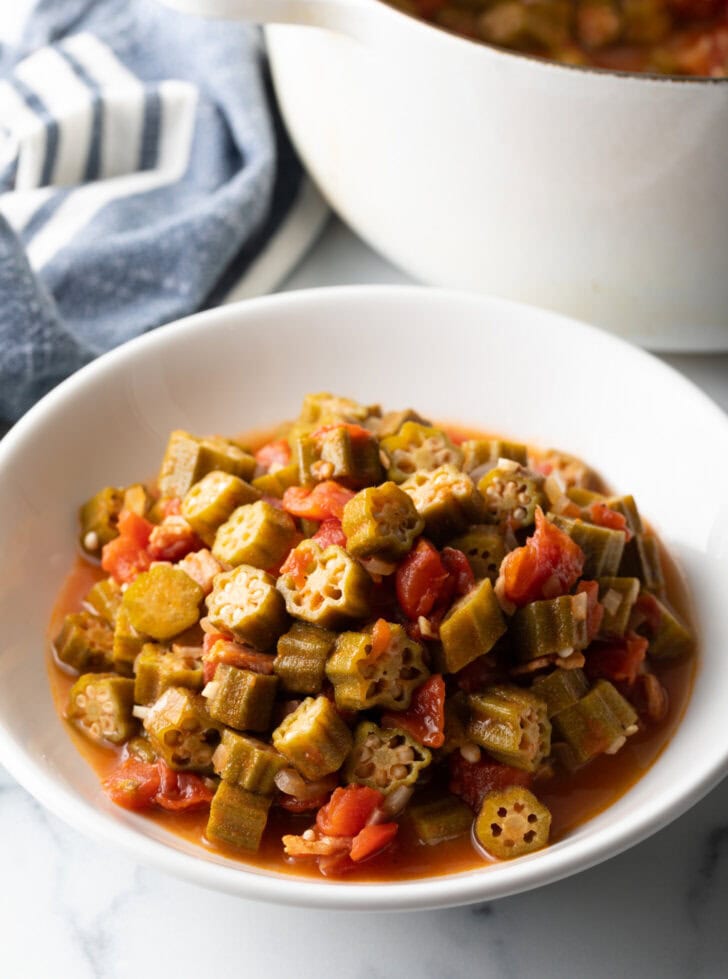 Stewed Okra and Tomatoes A Spicy Perspective