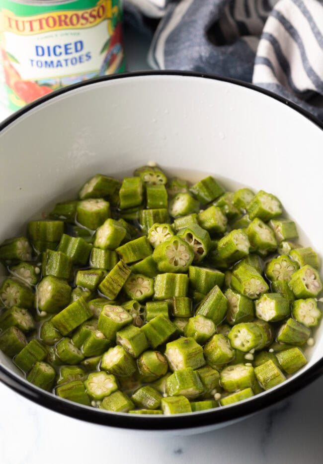 Stewed Okra and Tomatoes - 71