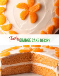 Orange Crush Cake  Orange Cake with Orange Frosting  - 45