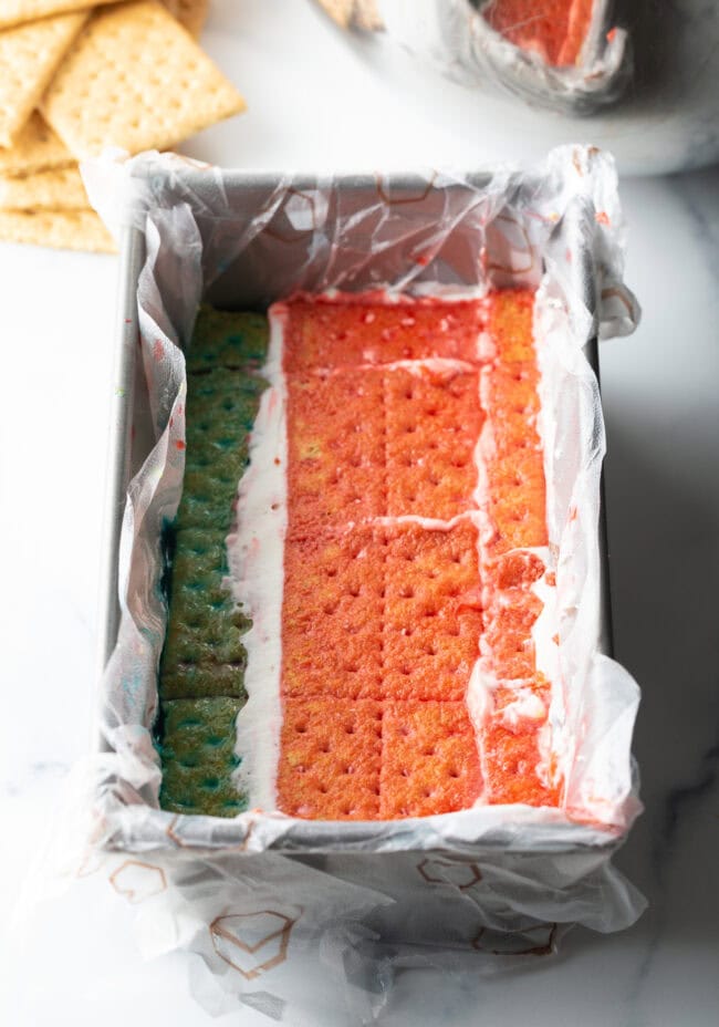 American Flag Jello Cake  Icebox Cake  - 67