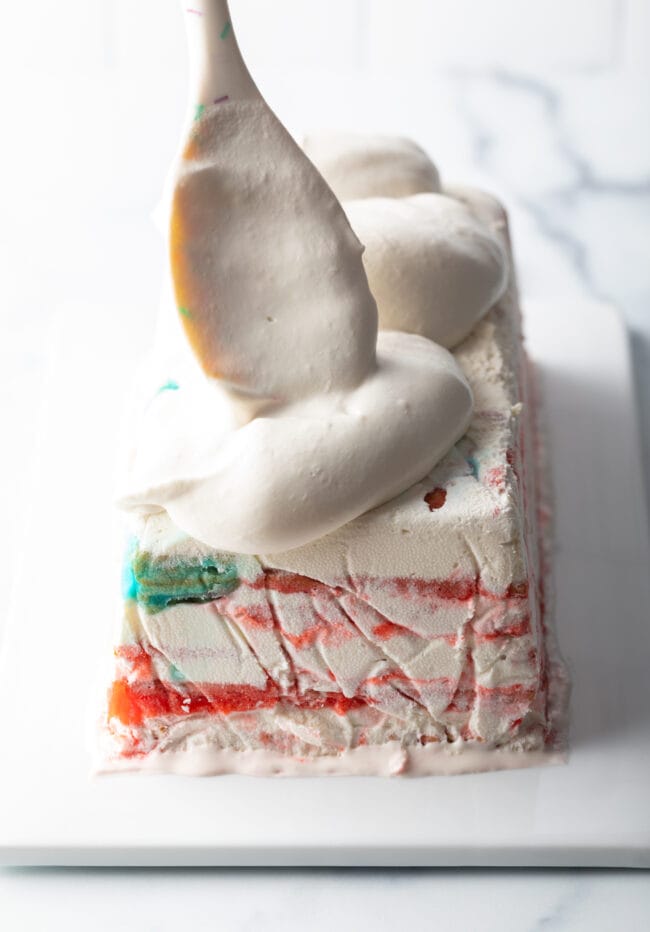 American Flag Jello Cake  Icebox Cake  - 8