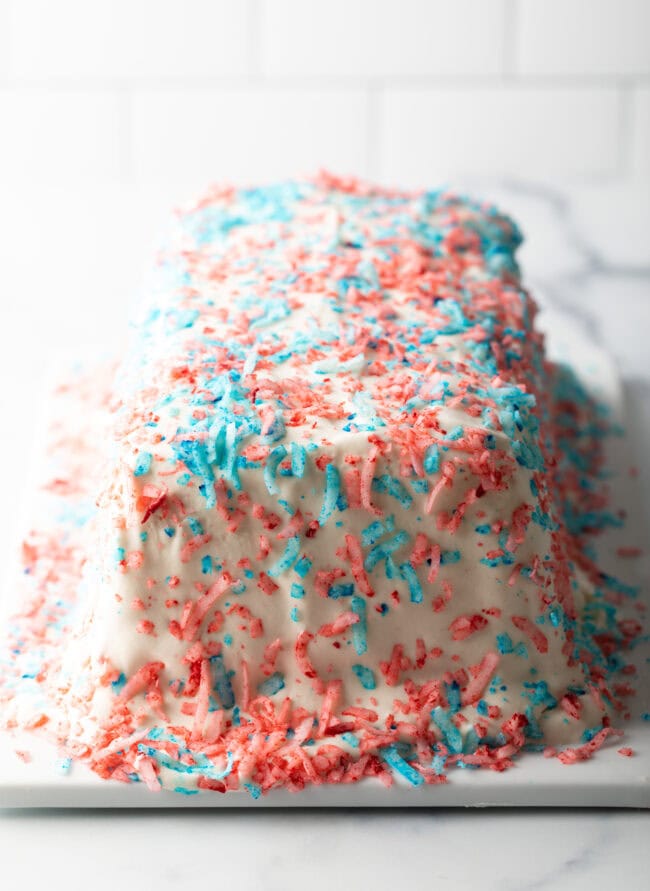 American Flag Jello Cake  Icebox Cake  - 34