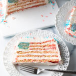 American Flag Jello Cake  Icebox Cake  - 1
