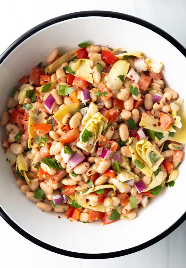 Artichoke White Bean Salad Recipe - 7