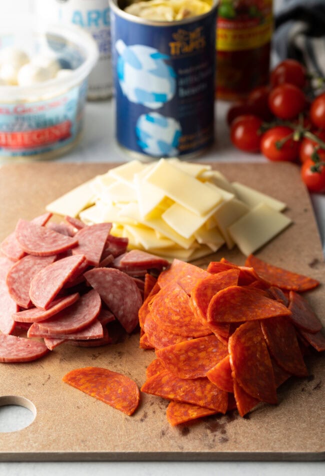 Antipasto Salad with Spinach Recipe   VIDEO - 74
