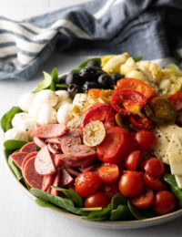Antipasto Salad with Spinach Recipe   VIDEO - 64