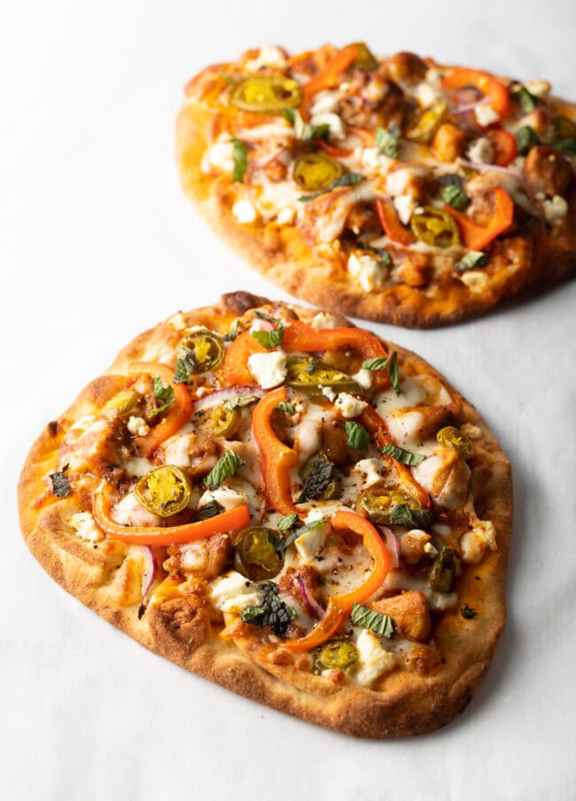 Butter Chicken Curry Pizza  Video  - 42
