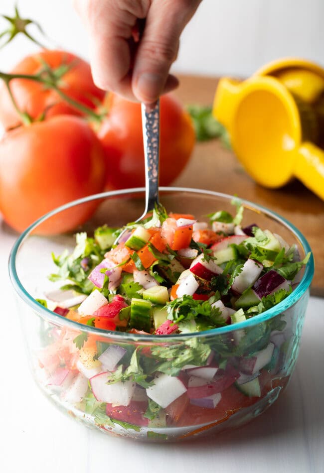 Kachumber Salad  Indian Salad  - 4