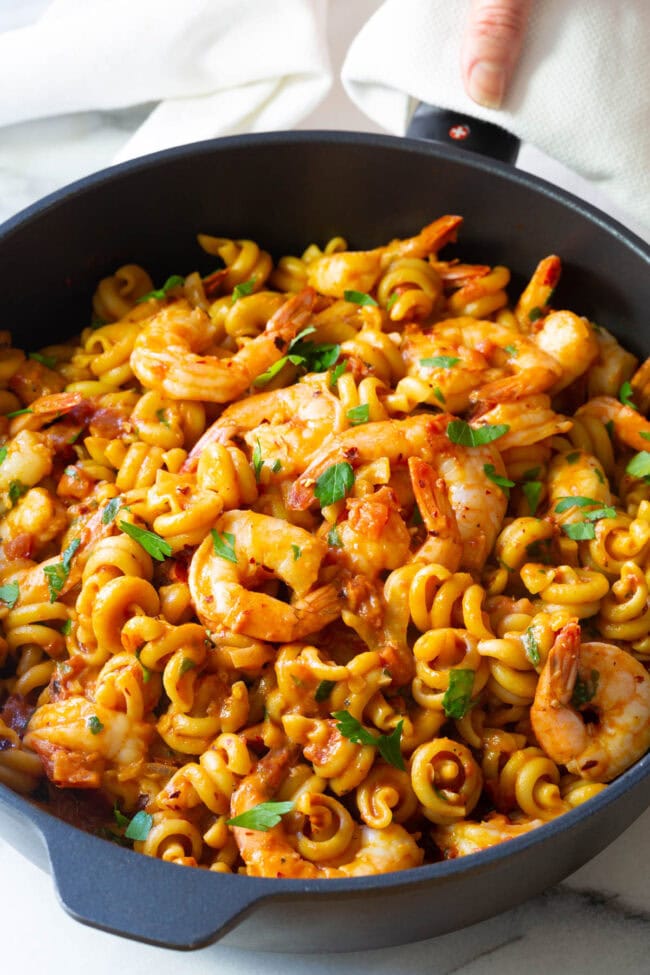 Skillet Shrimp Fra Diavolo Pasta - 77