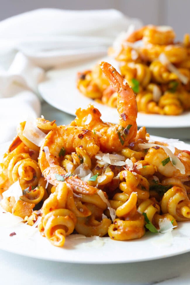 Skillet Shrimp Fra Diavolo Pasta - 94