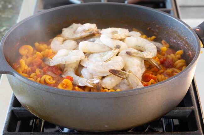 Skillet Shrimp Fra Diavolo Pasta - 79