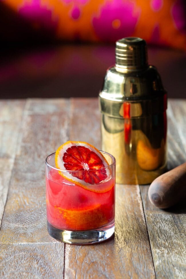 The Blood Orange Caipirinha Recipe 