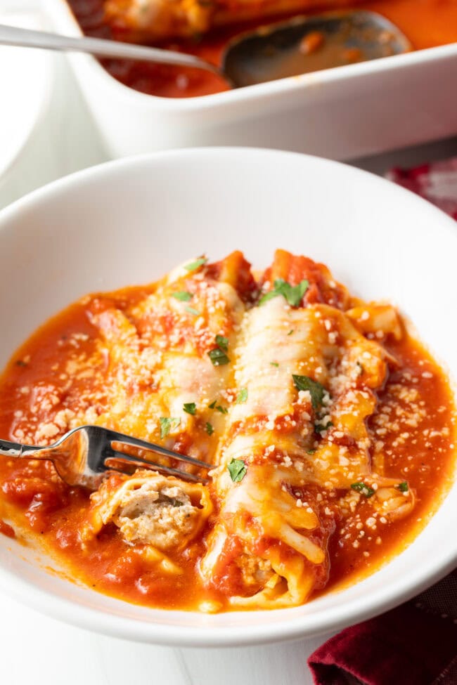 Manicotti Recipe with Meat - 92